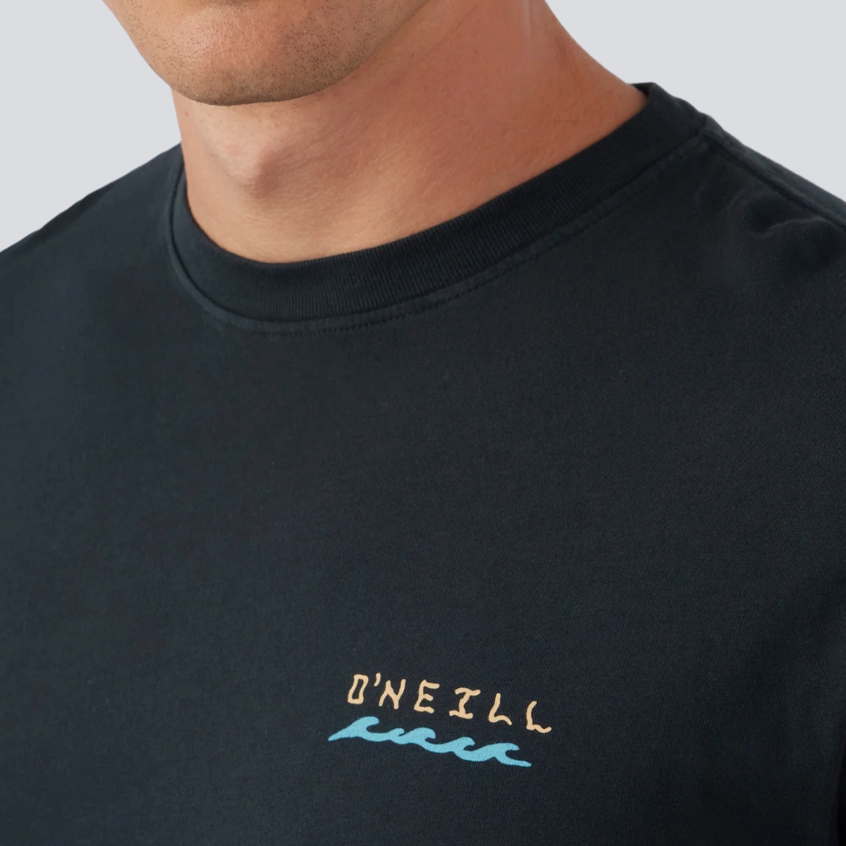 O'Neill Tidal Men's Tee in Dark Charcoal