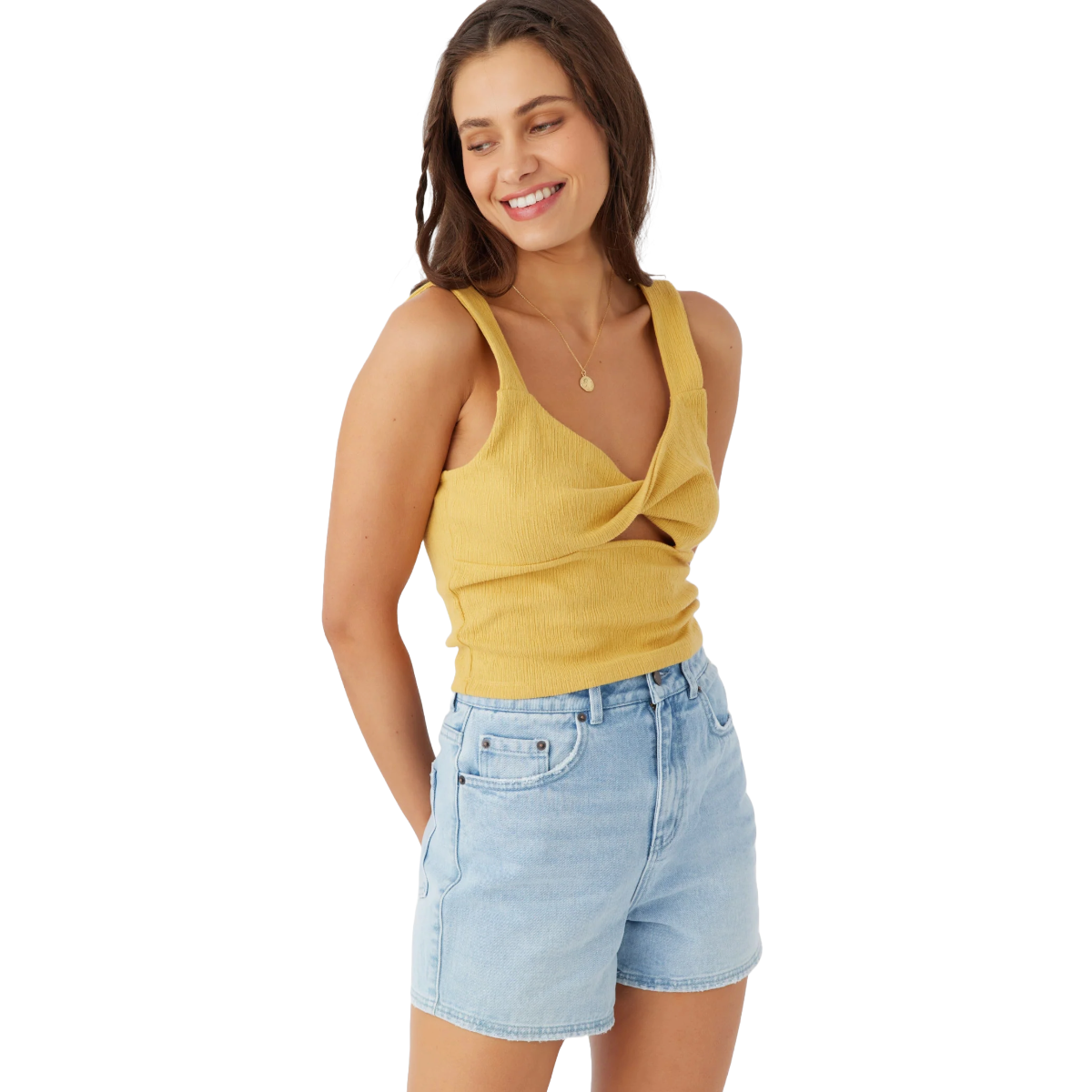 O'Neill Eisley Short in Light Indigo Beach
