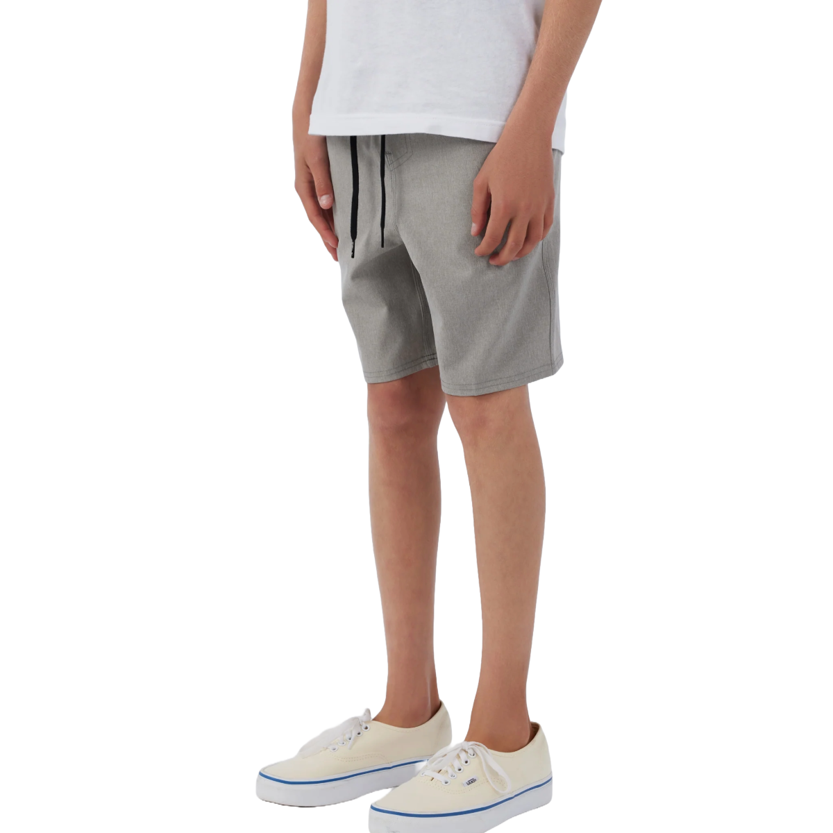 O'Neill Reserve E-Waist 16'' Boy's Boardshort in Light Grey