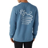 O'Neill OG Fleece Crew in Copen Blue