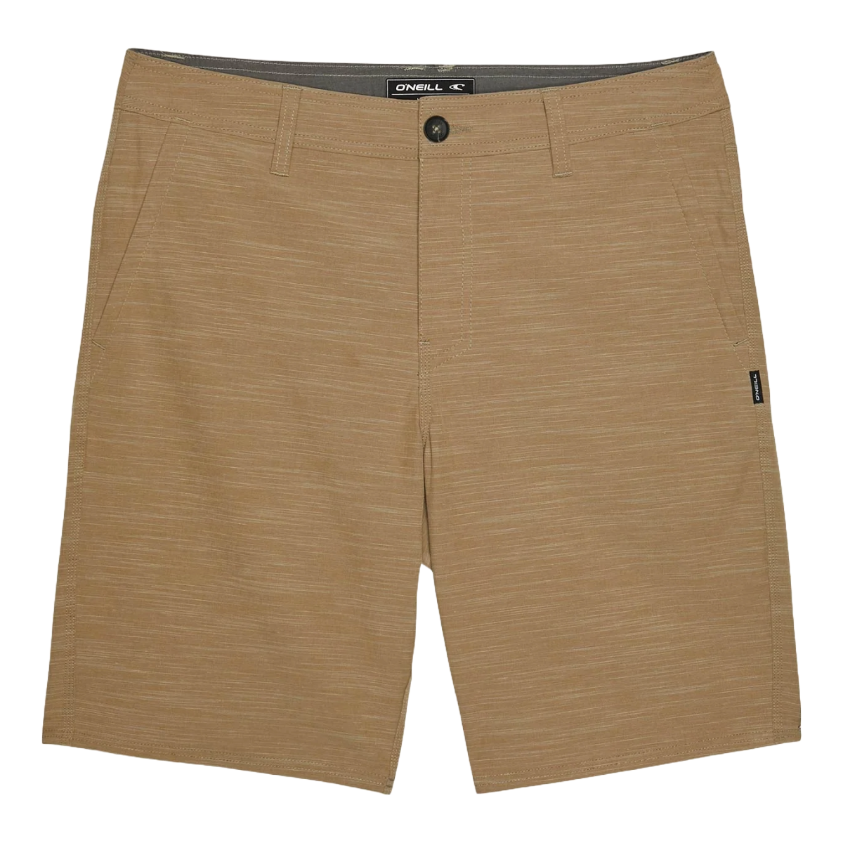 O'Neill Locked Slub Hybrid Shorts in Khaki