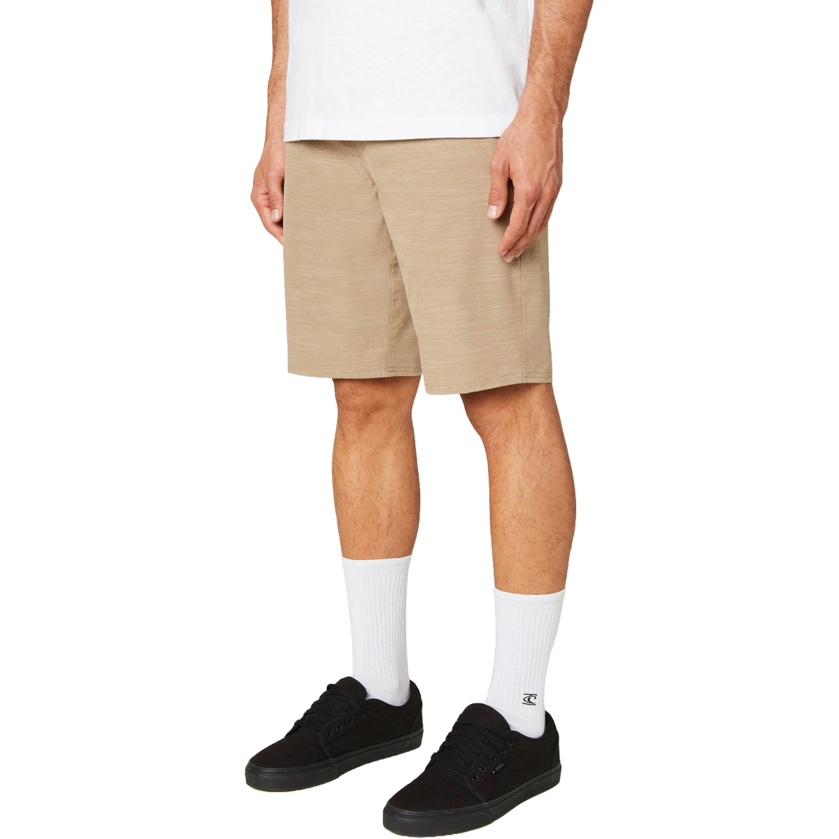 O'Neill Locked Slub Hybrid Shorts in Khaki
