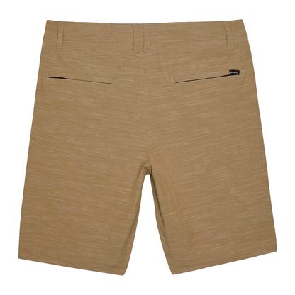 O'Neill Locked Slub Hybrid Shorts in Khaki
