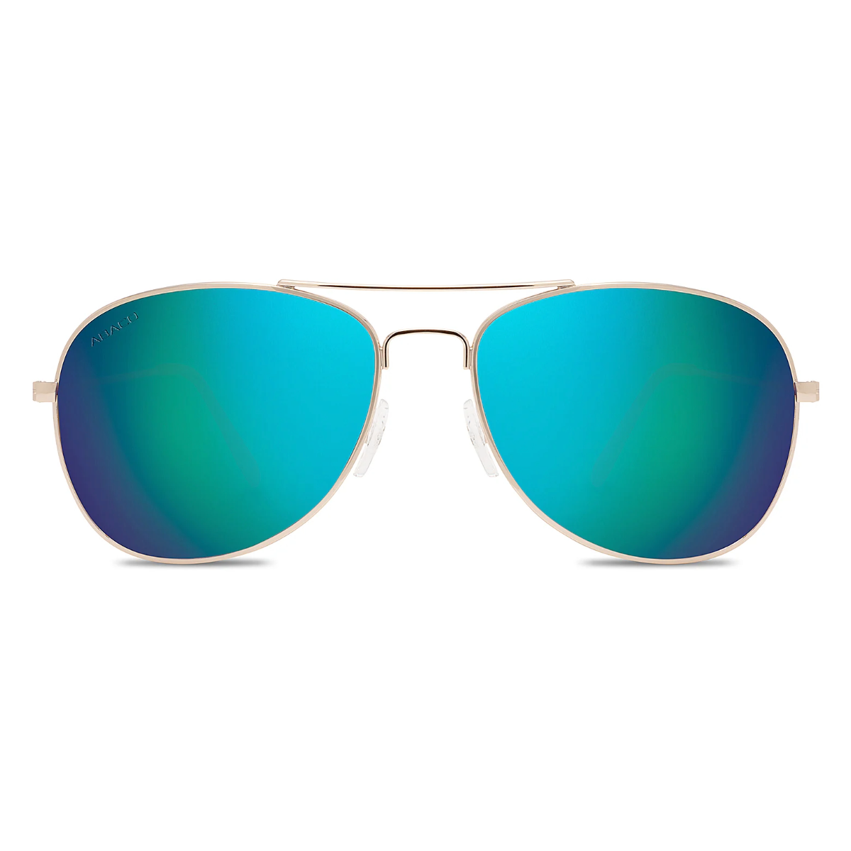 Abaco Avery Sunglasses in Gold/Ocean