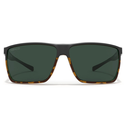 Abaco Crash Boat Sunglasses in Matte Black/Tortoise Fade