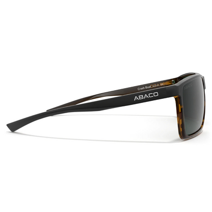 Abaco Crash Boat Sunglasses in Matte Black/Tortoise Fade