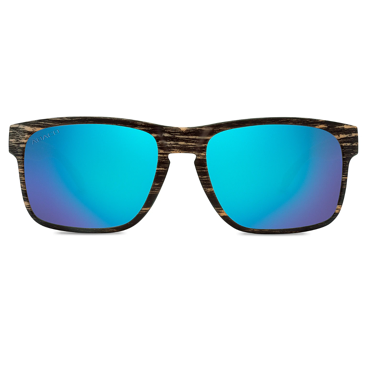 Abaco Dockside Sunglasses in Black Wood/Ocean