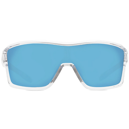 Abaco Drifter Sunglasses in Clear/Caribbean Blue Mirror