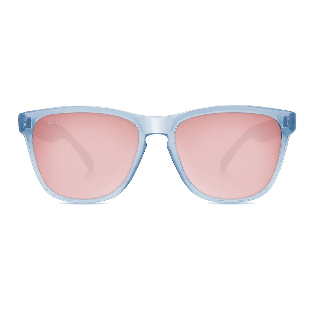 Abaco Kai Sunglasses in translucent Blue/Rose Gold