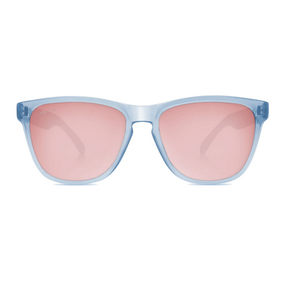 Abaco Kai Sunglasses in translucent Blue/Rose Gold