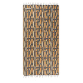 Sand Cloud Boards Towel with Zip Pocket in Black