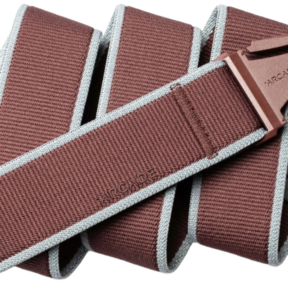 Arcade Carto Belt in Burgundy/Cloud