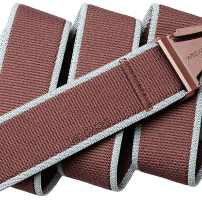 Arcade Carto Belt in Burgundy/Cloud
