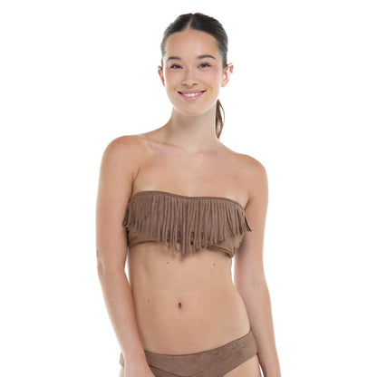 Body Glove Daisy Mae Kai Top in Tan