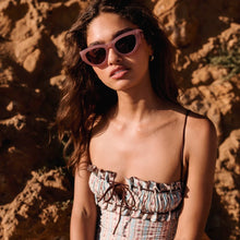 I-Sea Lola Sunglasses in Dusty Rose/ Plum