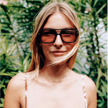 I-Sea Royal Sunglasses in Black/ Peach