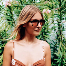 I-Sea Royal Sunglasses in Black/ Peach