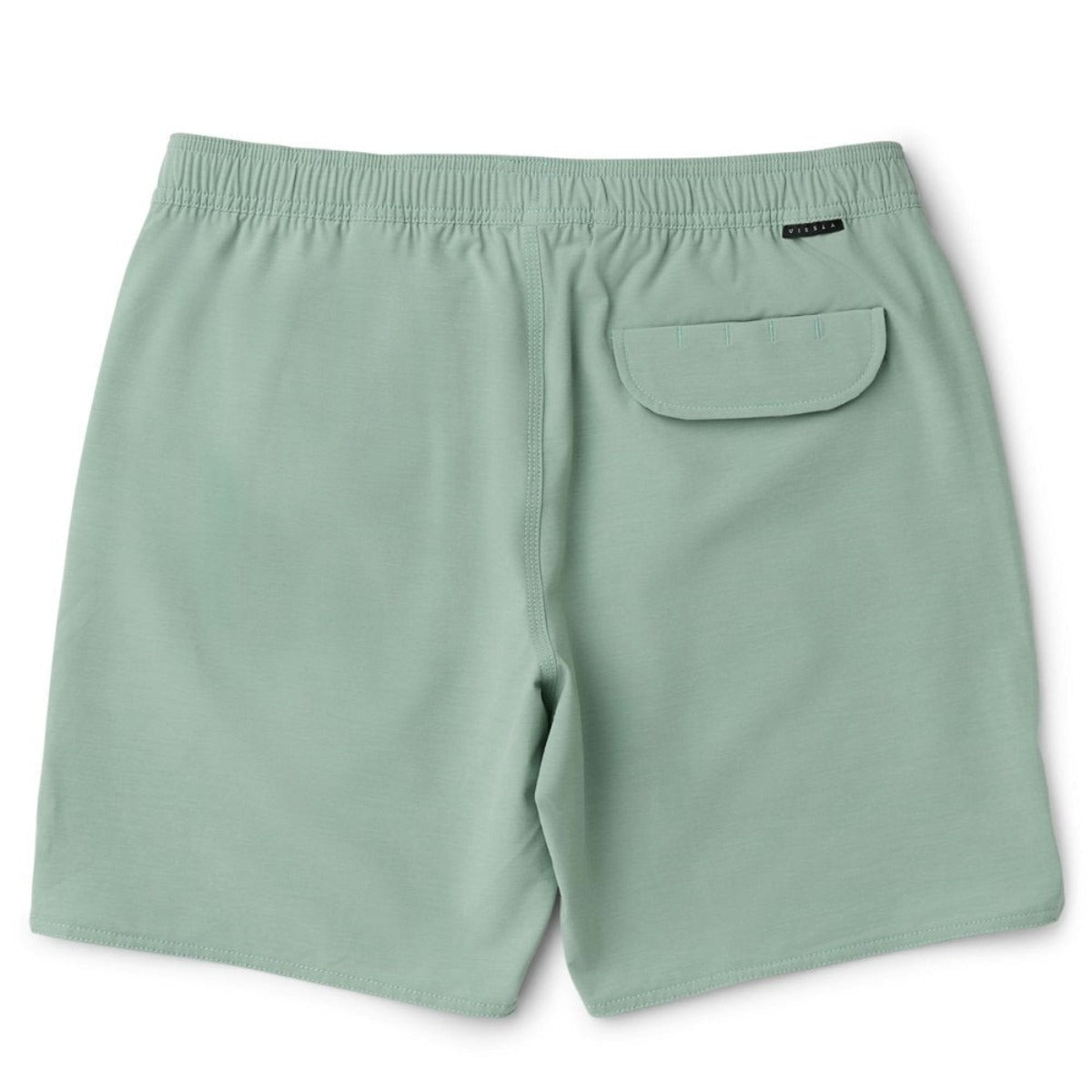 Vissla Solid Sets 17.5" Ecolastic Boardshorts in Aloe