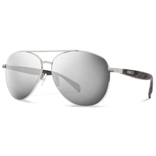 Abaco Burton Sunglasses in Silver/Chrome Mirror
