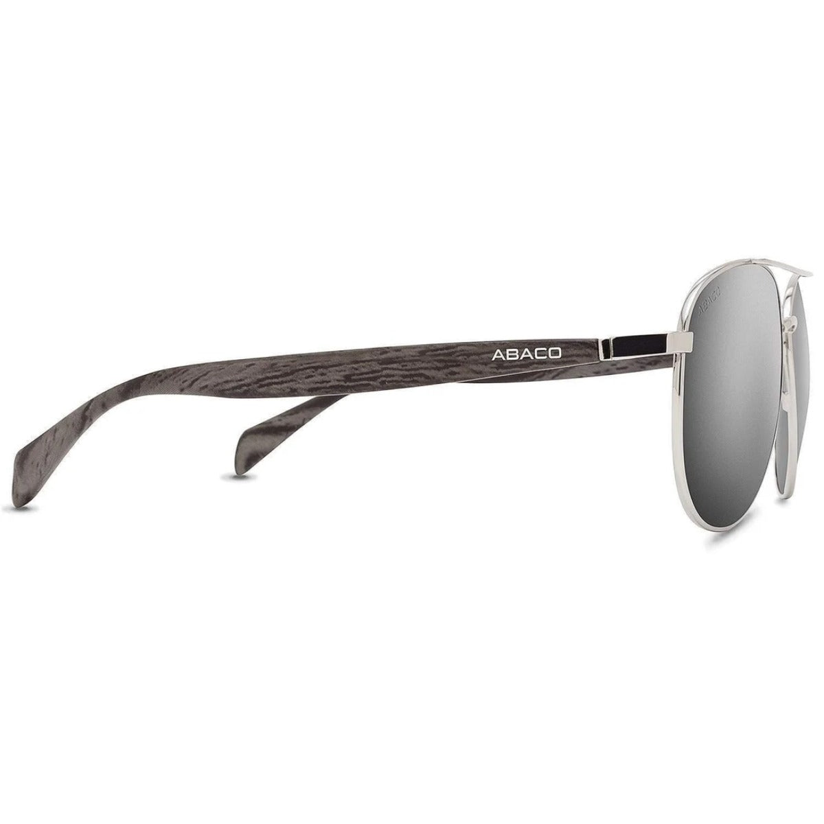 Abaco Burton Sunglasses in Silver/Chrome Mirror
