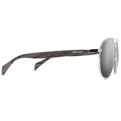 Abaco Burton Sunglasses in Silver/Chrome Mirror