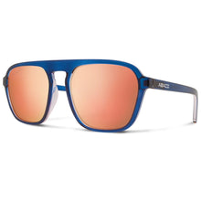 Abaco Cooper Sunglasses in Midnight Blue/Sunrise Mirror