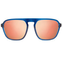Abaco Cooper Sunglasses in Midnight Blue/Sunrise Mirror