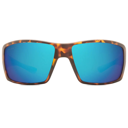 Abaco Crew Sunglasses in Matte Tortoise/Ocean Mirror