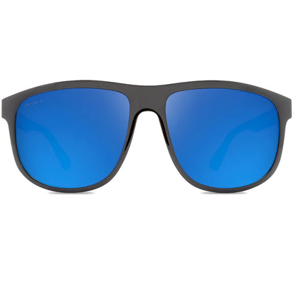 Abaco Jordan Sunglasses in Gloss Black/Deep Blue