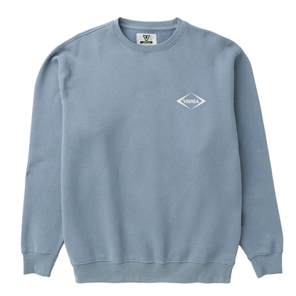 Vissla Offshore Eco Crew in Faded Denim