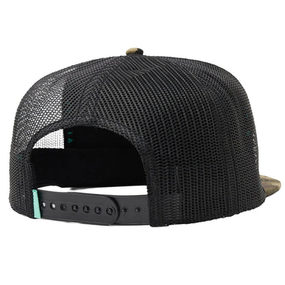 Vissla Garage Foam Trucker Hat in Camo