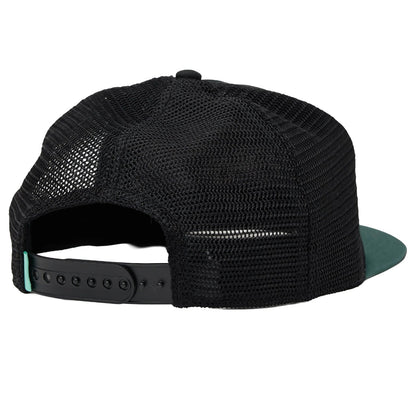 Vissla Double Shaka Trucker Hat in Evergreen