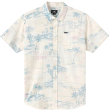 O'Neill Oasis Standard Short Sleeve Woven Shirt in Cream