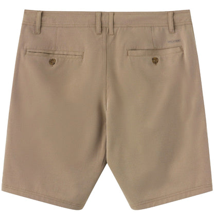 O'Neill Reserve Light Check 19" Hybrid Boardshorts Dark Khaki