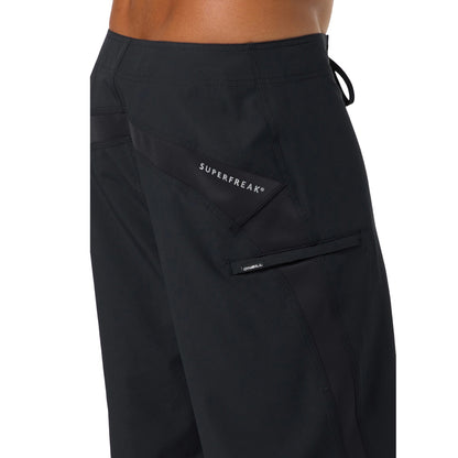O'Neill Superfreak Solid Boardshorts in Black