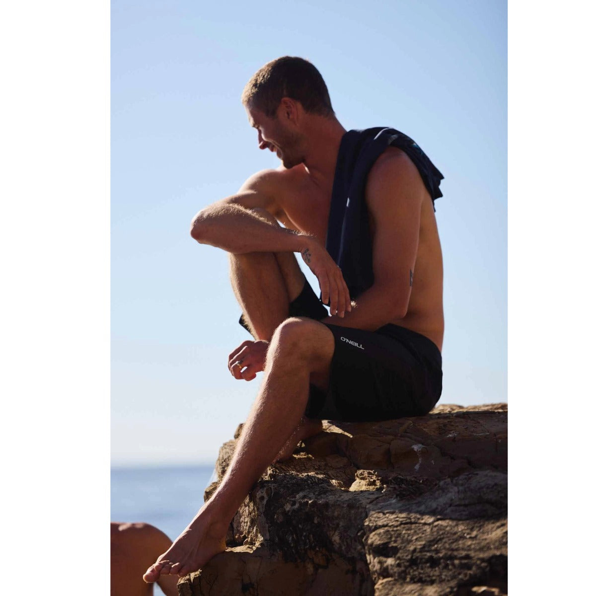O'Neill Superfreak Solid Boardshorts in Black