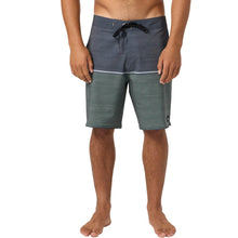 O'Neill Hyperfreak Mysto Block Scallop 19" Boardshort in Dark Olive