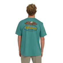 Billabong At Last Premium Short Sleeve Tee in Deep Sea