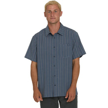 Billabong Surftrek Transit Short Sleeve Shirt in True Navy