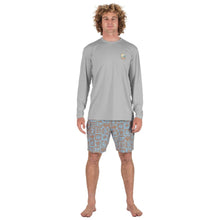 Vissla Pro Comp Long Sleeve Sun Shirt in Storm Grey