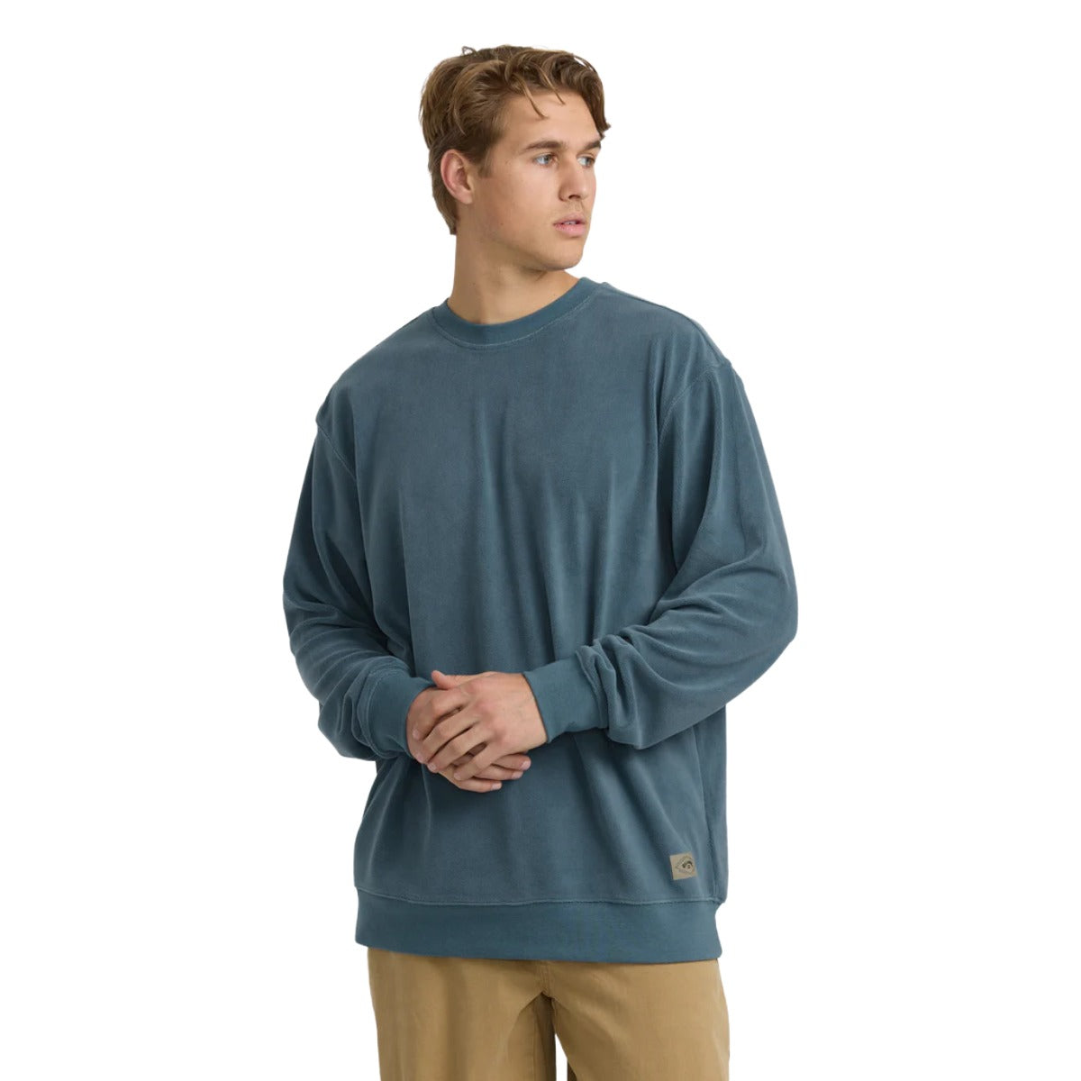 Billabong Torched Crewneck Sweatshirt in Dove