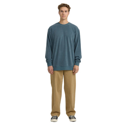 Billabong Torched Crewneck Sweatshirt in Dove