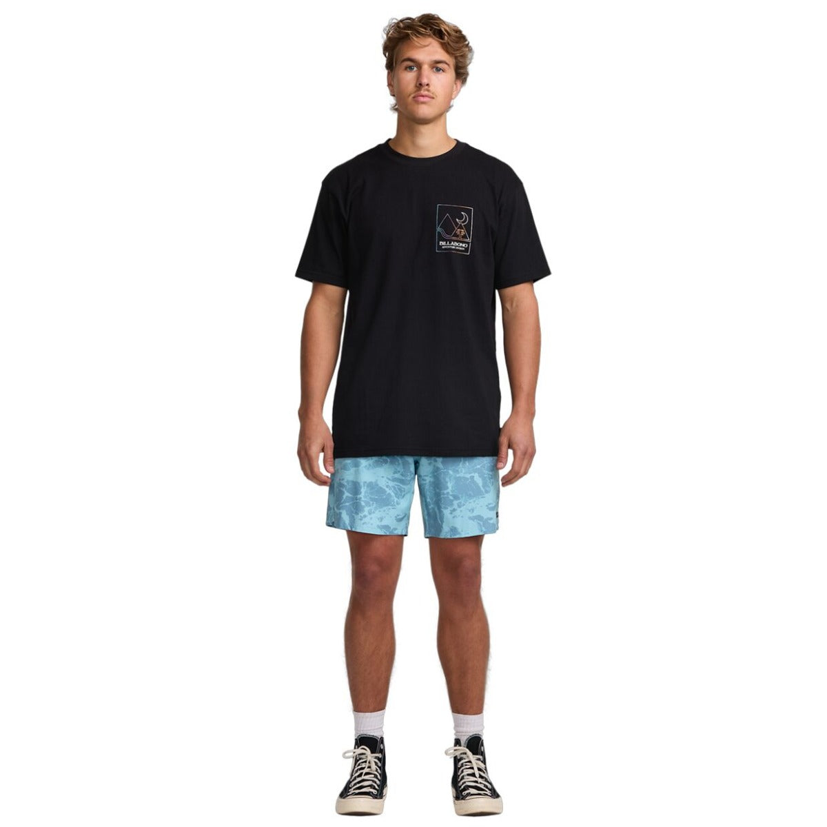 Billabong Surftrek Perf Elastic Hybrid Shorts in Glory Blue