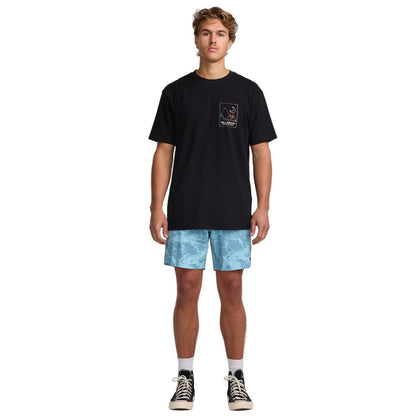 Billabong Surftrek Perf Elastic Hybrid Shorts in Glory Blue