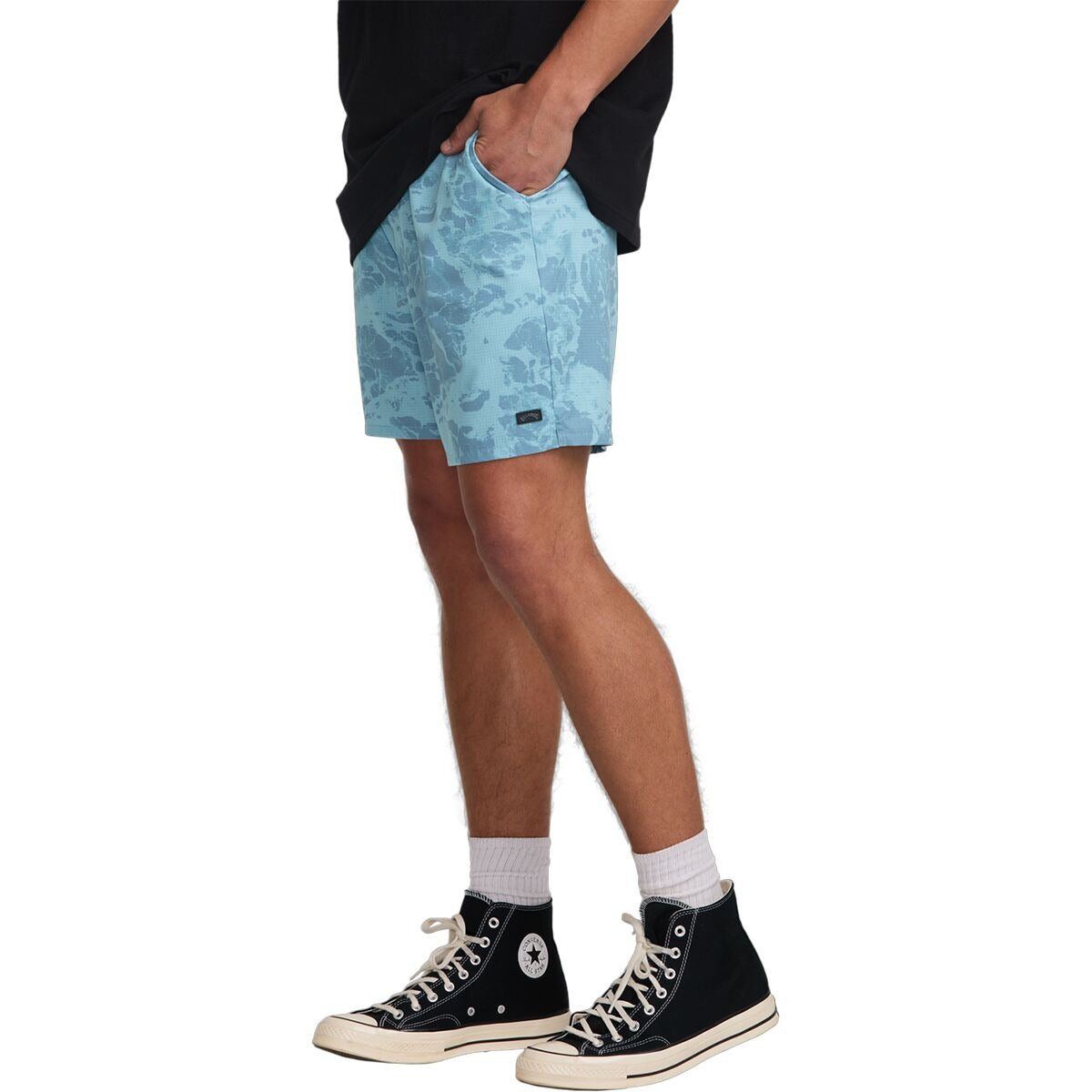 Billabong Surftrek Perf Elastic Hybrid Shorts in Glory Blue