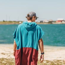 Ronix Change Poncho - Sea Blue / Maroon