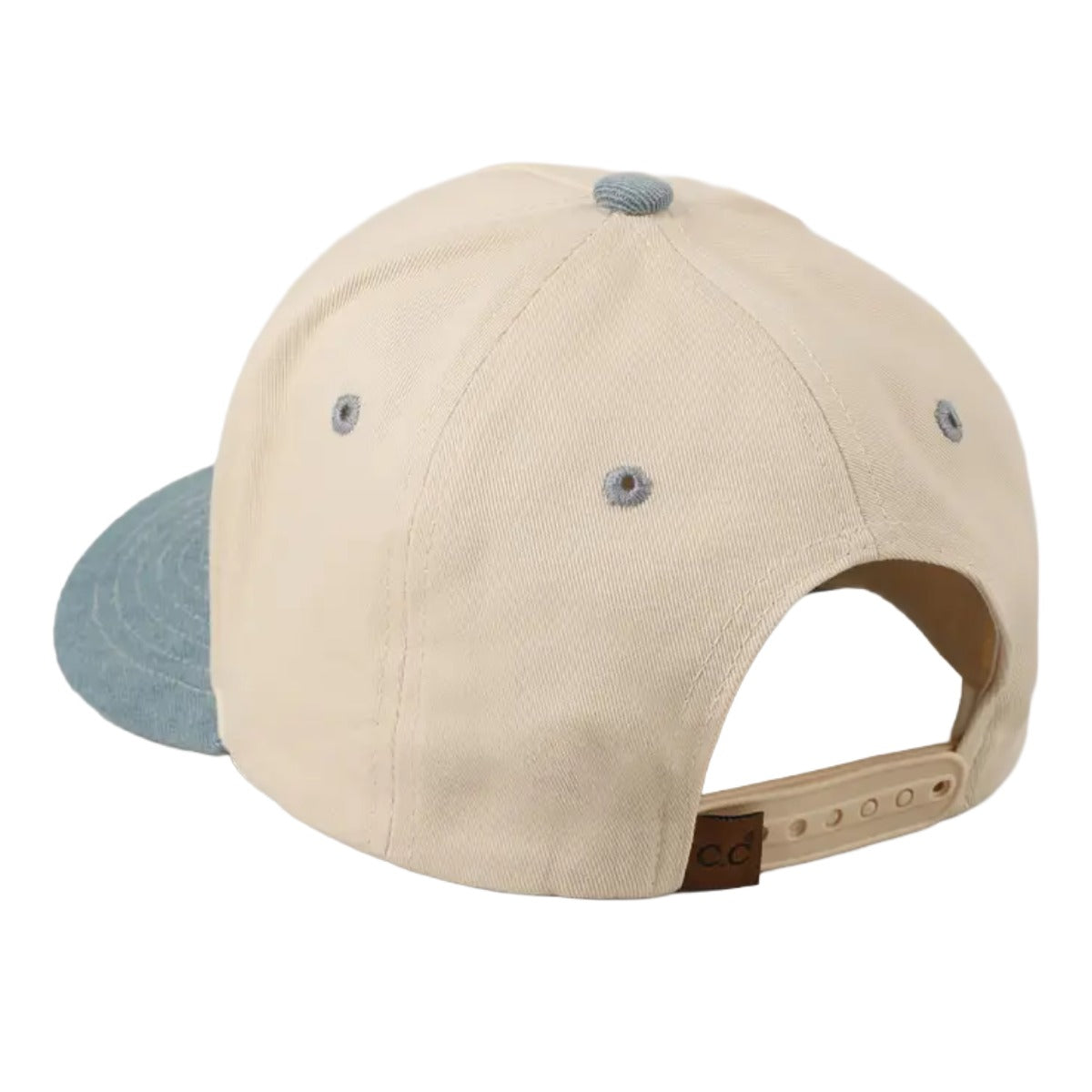 Stay Golden Sunshine Club Embroidery Trucker Hat in Sage