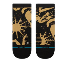 Stance Sun Dust Quarter Socks in Black/Brown