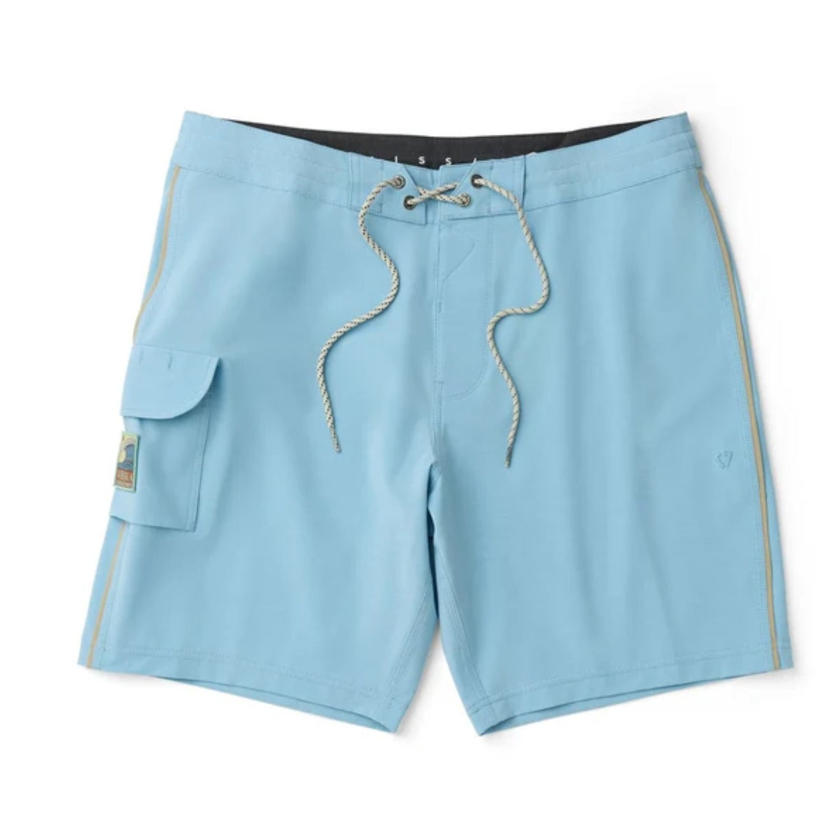 Vissla Solid Sets 18.5'' Boardshort in Blue