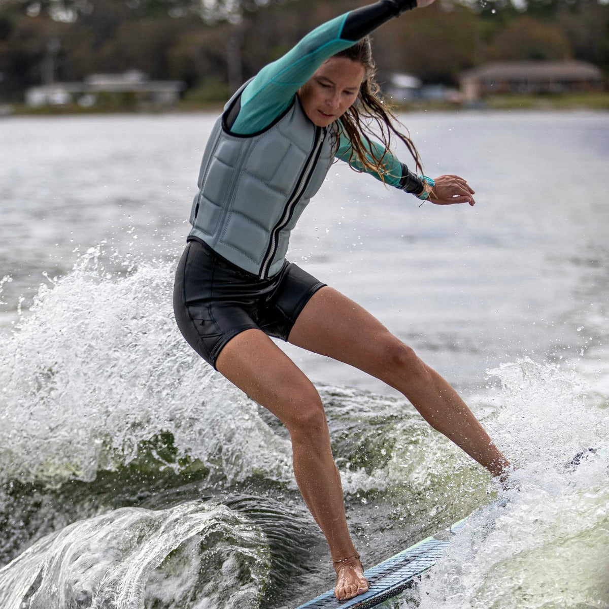 Phase 5 Ladies Comp Wake Vest in Grey